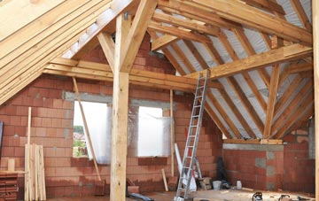 Cladach A Bhaile Shear attic trusses
